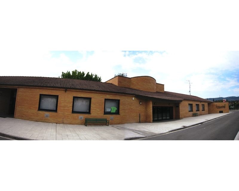 Centro Social de Iruna de Oca (Alava) 1986 imagen exterior Arquitecto Vitoria Gasteiz