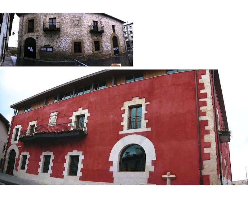 Casa Consistorial Agurain-Salvatierra (Alava) 2005 imagen exterior Arquitecto Vitoria Gasteiz