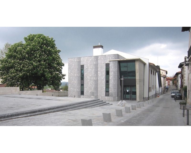 Escuela de Musica Agurain-Salvatierra (Alava) 2009 imagen exterior Arquitecto Vitoria Gasteiz