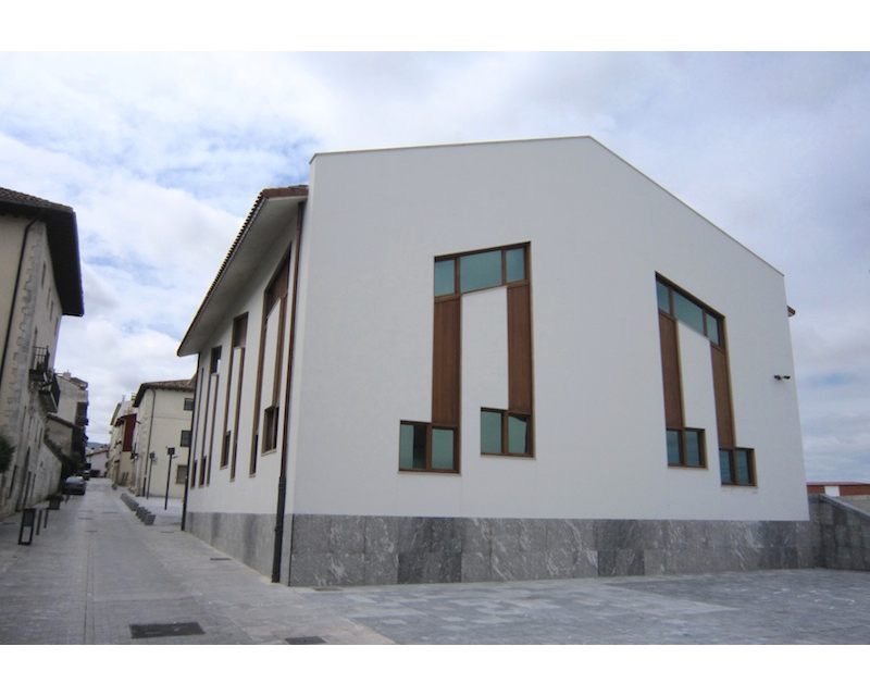 Escuela de Musica Agurain-Salvatierra (Alava) 2009 imagen exterior Arquitecto Vitoria Gasteiz