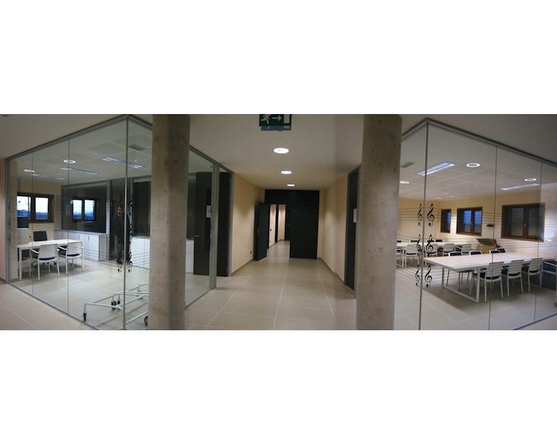 Escuela de Musica Agurain-Salvatierra (Alava) 2009 imagen interior Arquitecto Vitoria Gasteiz