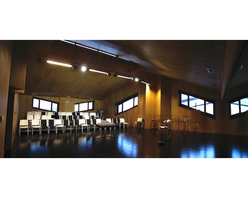 Escuela de Musica Agurain-Salvatierra (Alava) 2009 imagen interior Arquitecto Vitoria Gasteiz