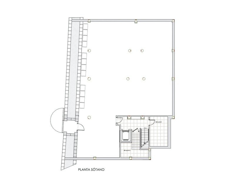Escuela de Musica Agurain-Salvatierra (Alava) 2009 plano planta Arquitecto Vitoria Gasteiz
