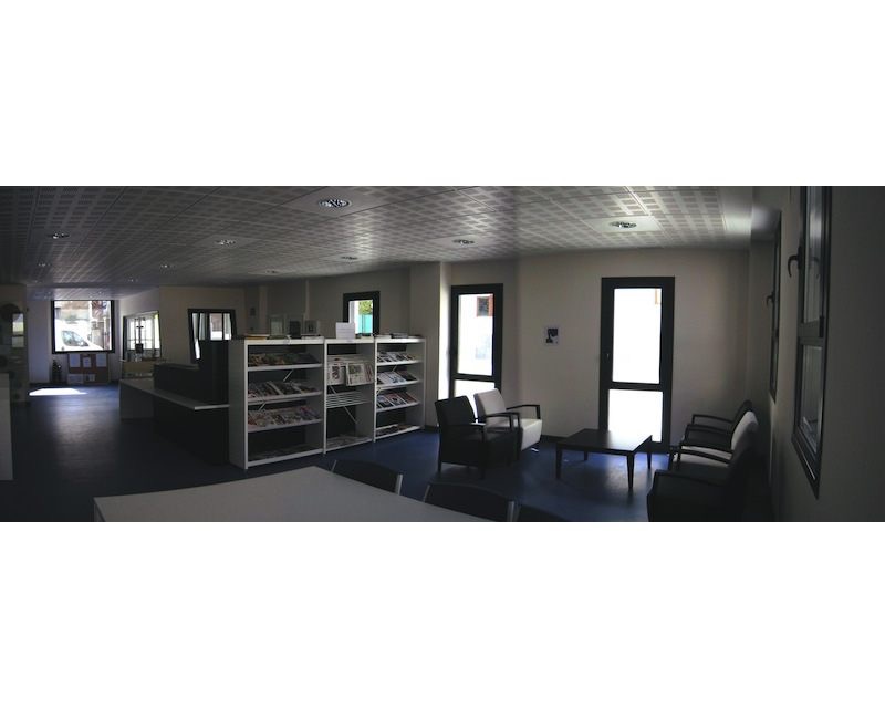 Biblioteca Municipal Agurain-Salvatierra (Alava) 2011 imagen interior Arquitecto Vitoria Gasteiz