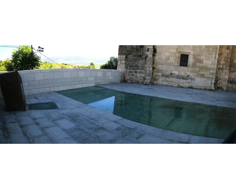 Restauracion Rehabilitacion Lienzo de Muralla en Agurain/Salvatierra (Alava) 2009 imagen exterior Arquitecto Vitoria Gasteiz