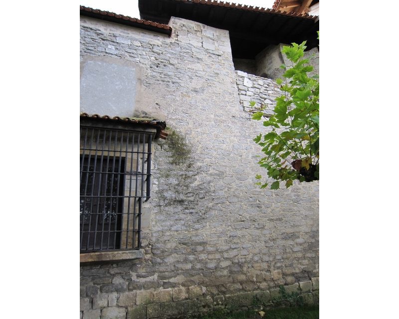 Restauracion Rehabilitacion Lienzo de Muralla en Agurain/Salvatierra (Alava) 2011 imagen exterior Arquitecto Vitoria Gasteiz