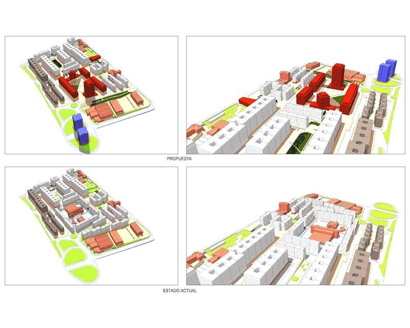 Urbanzacion Barrio de Arana en Vitoria-Gasteiz (Alava) 2011 perspectivas Arquitecto Vitoria Gasteiz
