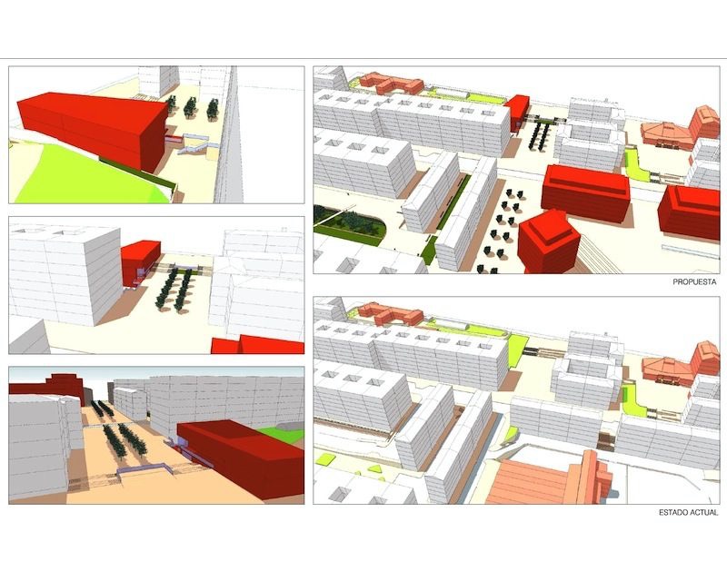 Urbanzacion Barrio de Arana en Vitoria-Gasteiz (Alava) 2011 perspectivas Arquitecto Vitoria Gasteiz