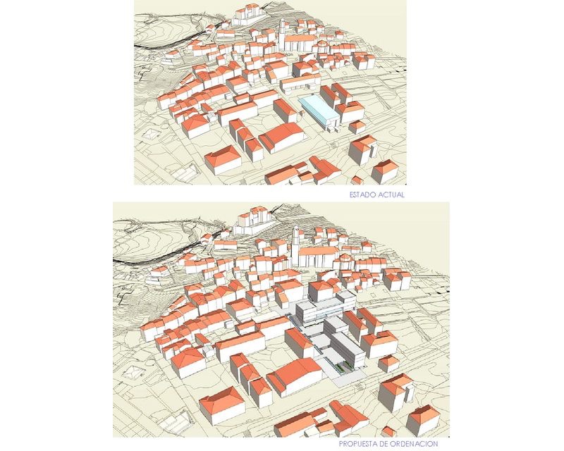 Ordenacion Urbana Labastida (Alava) 2011 perspectiva Arquitecto Vitoria Gasteiz