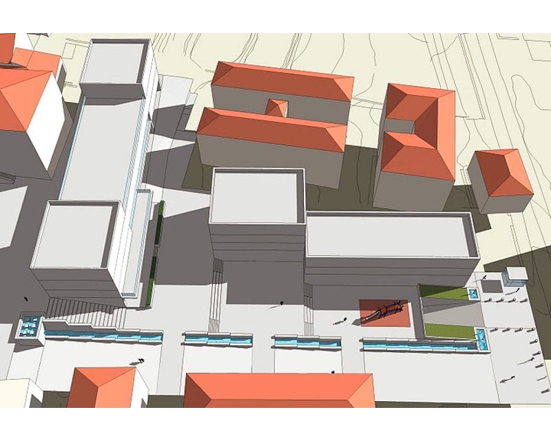 Ordenacion Urbana Labastida (Alava) 2011 perspectiva Arquitecto Vitoria Gasteiz