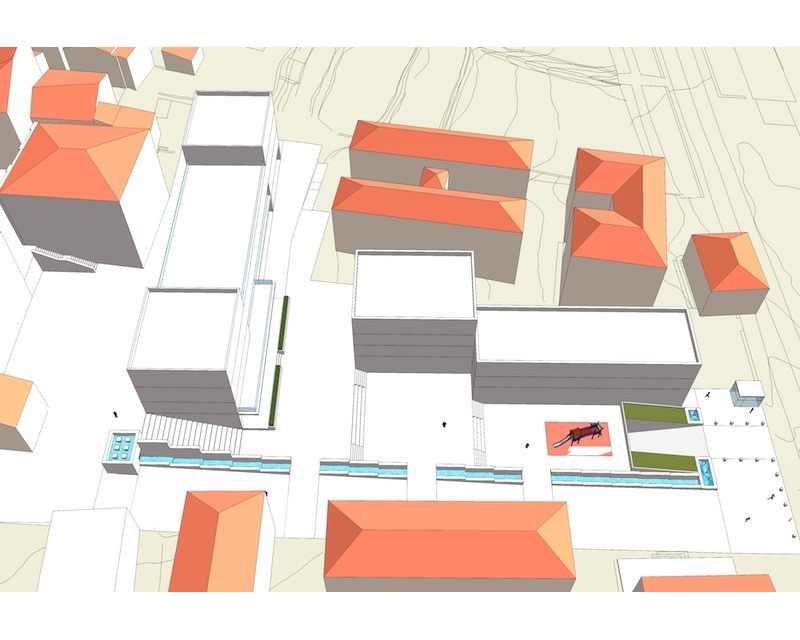 Ordenacion Urbana Labastida (Alava) 2011 perspectiva Arquitecto Vitoria Gasteiz