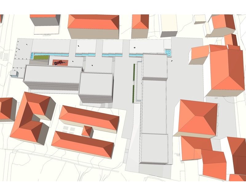Ordenacion Urbana Labastida (Alava) 2011 perspectiva Arquitecto Vitoria Gasteiz