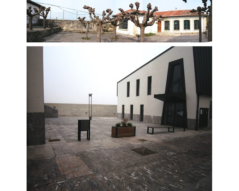 Urbanzacion entorno Casa Consistorial en Agurain/Salvatierra (Alava) 2011 imagen exterior Arquitecto Vitoria Gasteiz