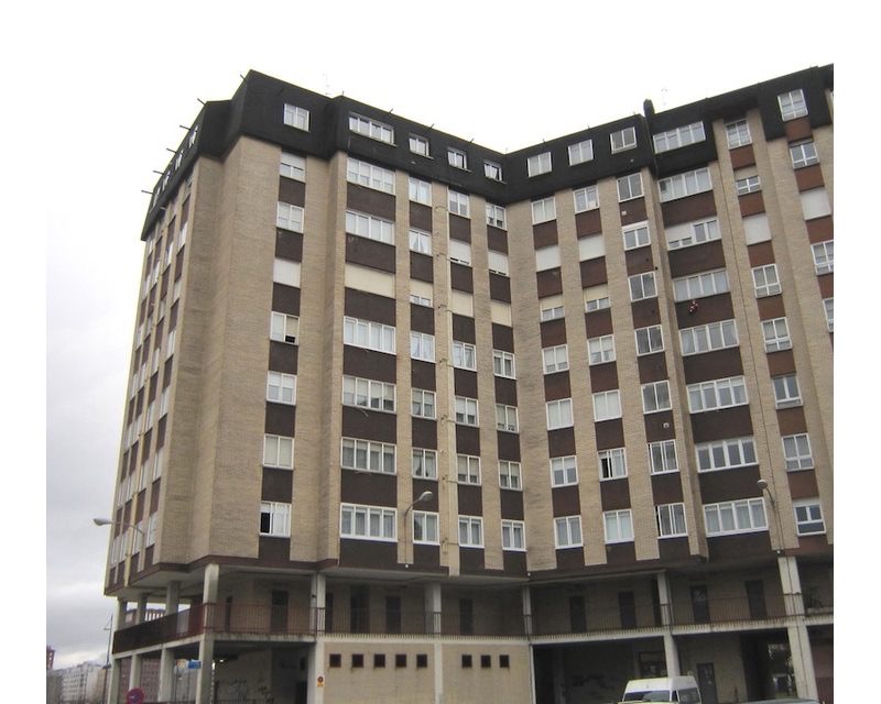 72 Viviendas vpo Vitoria/Gasteiz (Alava) 1989 imagen exterior Arquitecto Vitoria Gasteiz