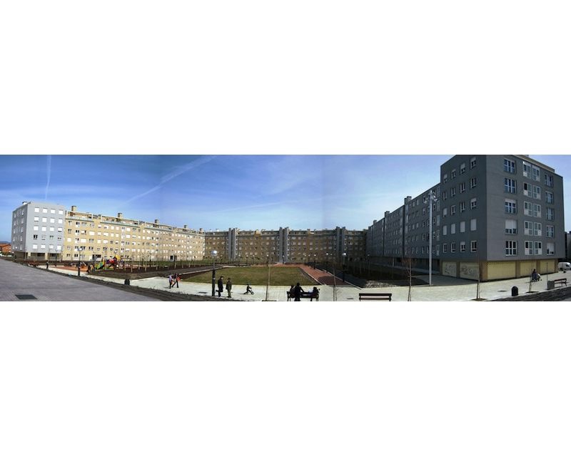 227 Viviendas vpo Vitoria/Gasteiz (Alava) 2004 imagen exterior Arquitecto Vitoria Gasteiz