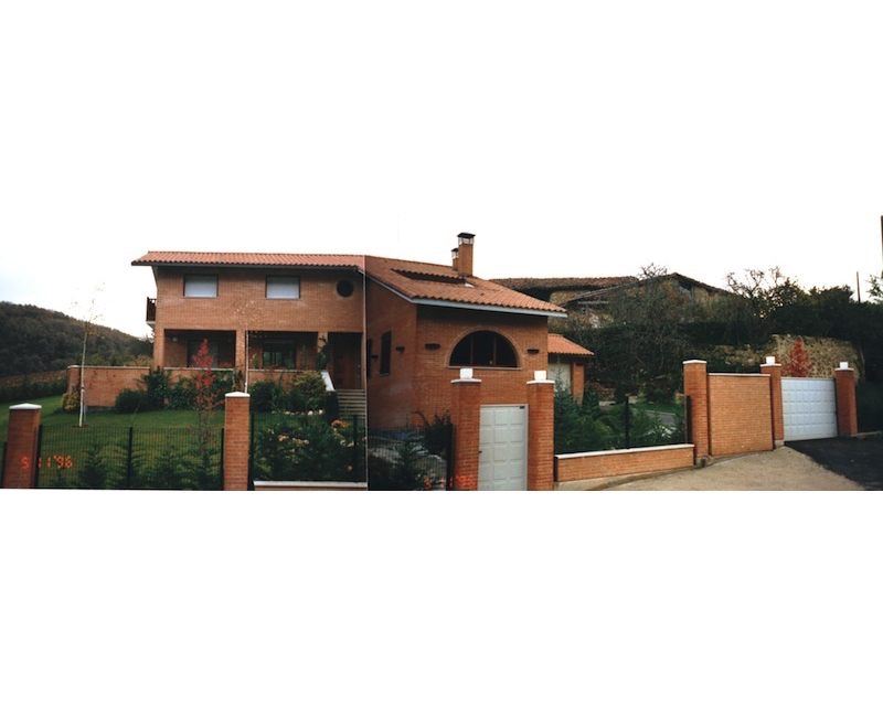 Vivienda unifamiliar en Lano (Burgos) 1994 imagen exterior Arquitecto Vitoria Gasteiz