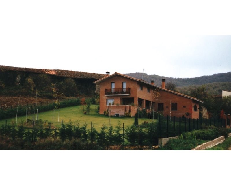 Vivienda unifamiliar en Lano (Burgos) 1994 imagen exterior Arquitecto Vitoria Gasteiz