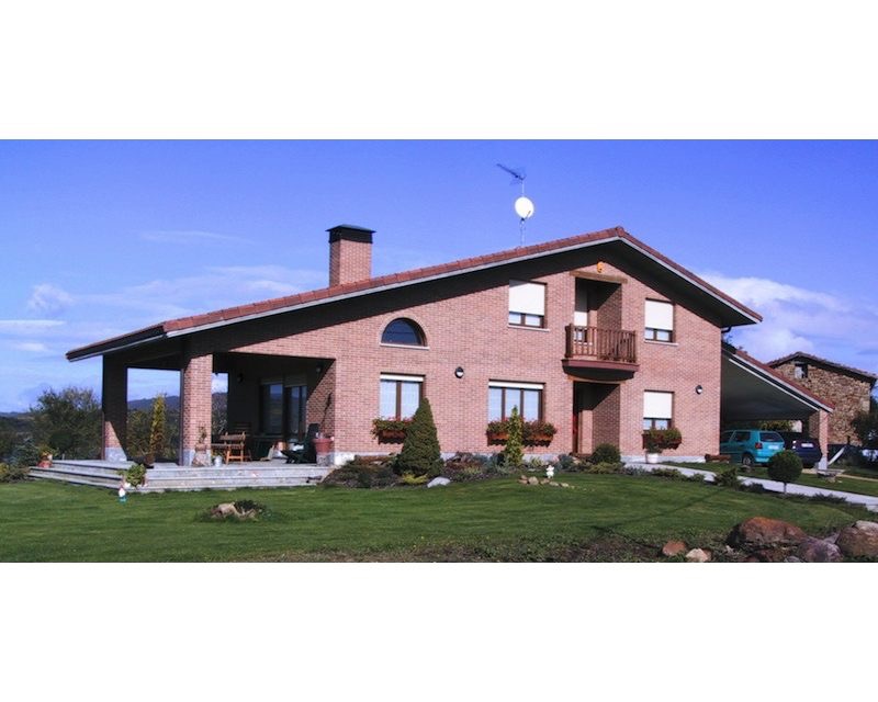 Vivienda unifamiliar en Zabalain Legutiano (Alava) 2001 imagen exterior Arquitecto Vitoria Gasteiz