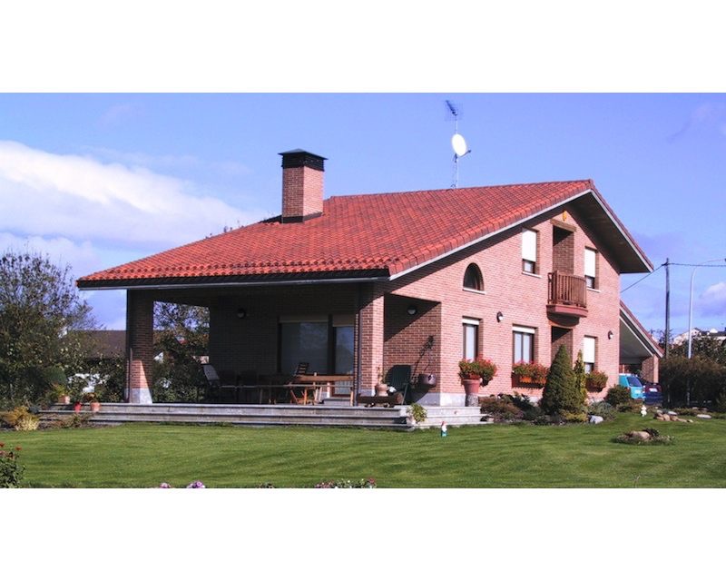 Vivienda unifamiliar en Zabalain Legutiano (Alava) 2001 imagen exterior Arquitecto Vitoria Gasteiz