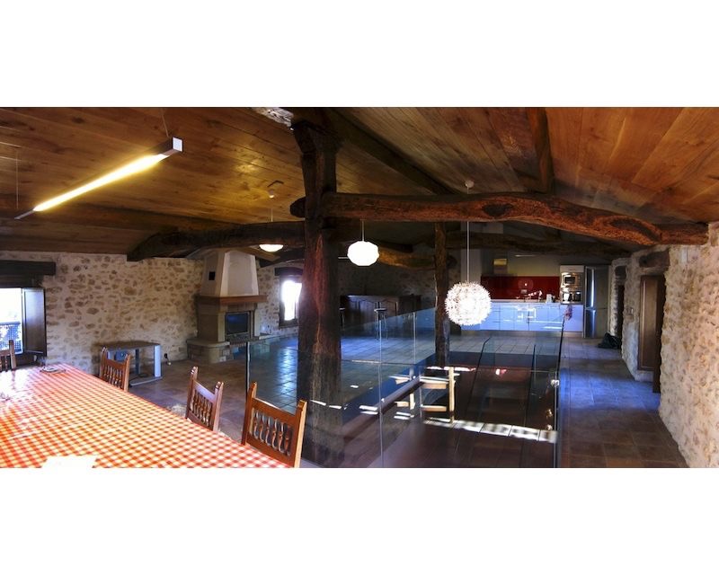 Vivienda y rehabilitacion de cuadra en Aguillo (Burgos) 2012 imagen interior Arquitecto Vitoria Gasteiz
